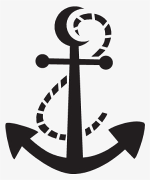 Anchor With Rope Png #368450