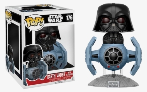 Funko Pop Deluxe Star Wars Darth Vader With Tie Fighter - Darth Vader Tie Fighter Funko Pop #368475