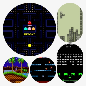 5 Classic Video Games V2 #368495