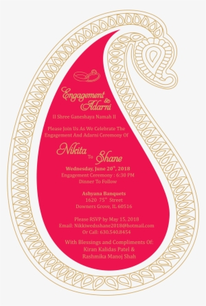 Nikita And Shane - Wedding Invitation #368588