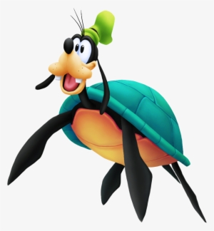 Sea Turtle Goofy - Kingdom Hearts Little Mermaid Goofy #368840