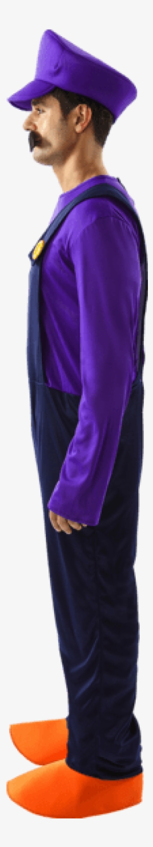 Waluigi Mario Brothers Costume #368989