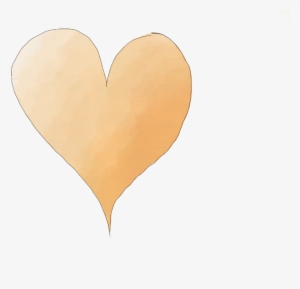 Orange Heart - Heart #369362