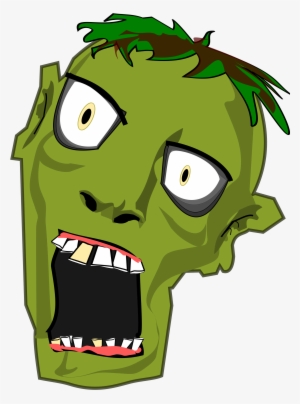 Zombie Head Clip Art #369610