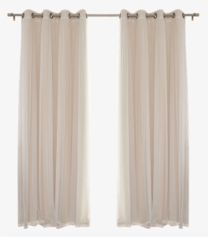 Sheer Curtain Png Graphic Royalty Free - Lace Voile Curtains Transparent Png #369885