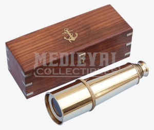 Nauticalmart Deluxe Class Solid Brass Admiral's Spyglass #3600193