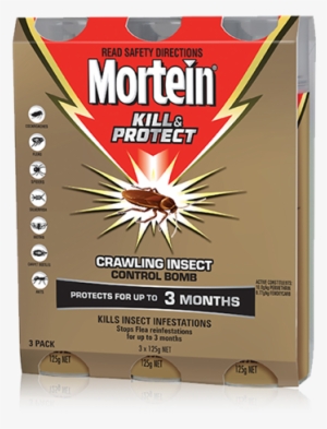 Mortein Kill & Protect Control Bomb - Mortein Insect Control Diy 375g #3600405
