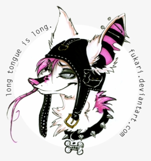 Long Tongue Is Long - Furry Art Long Tongue #3600546