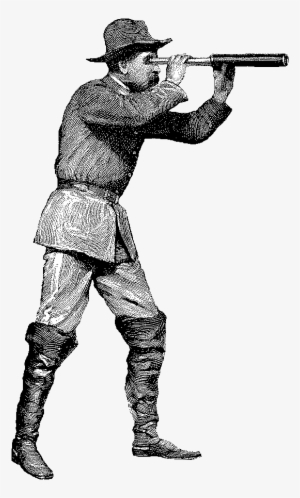 Man With Spyglass #3600649