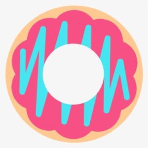 Summer Monogram Frame - Doughnut #3600986