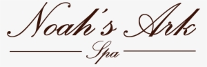 15% Off All Treatments At Noah's Ark Spa - Noah Calligraphy #3601556