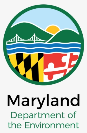 Vertical With Green Text - Maryland Department Of The Environment Logo #3601769