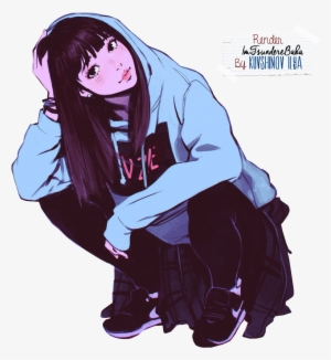 Sh*t 4chan Says » Thread - Hoodie Cool Anime Girl #3601967