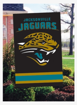 Jacksonville Jaguars Applique Banner Flag - Nfl Appliqué House Flag The Party Animal Nfl Team: #3603088