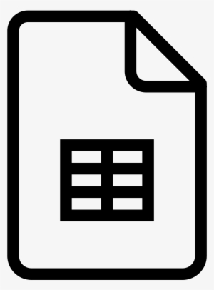 Google Sheets Icon - Export Csv Icon #3603617