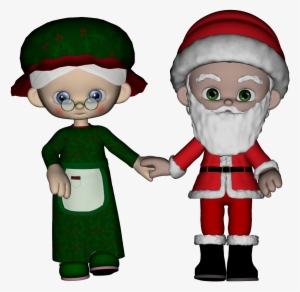 Santa Claus And Mrs Claus Cartoon Hd Wallpapers - Santa Claus #3604902