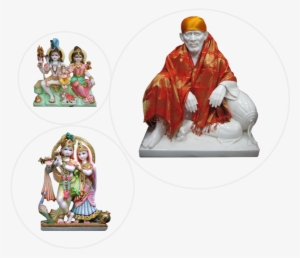 Omsai Art - Krishna Radha Statue #3605133