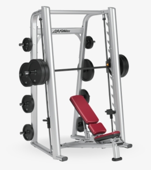 Workout Machine Png Clipart - Life Fitness Smith Machine #3606820
