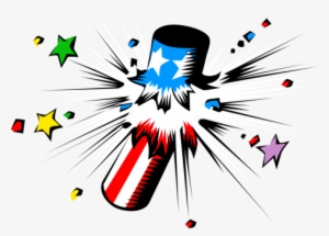 Firecracker Standard Fireworks Computer Animation - 4th Of July Firecracker #3607024