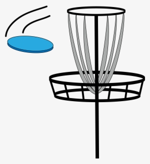 Golf Fitness Cliparts - Disc Golf Basket Clipart #3607109