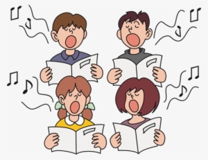 Children Singing Public Domain Vectors - Sing In The Choir Clipart #3608515
