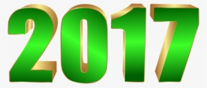 New Year Goals, New Year 2017, Clipart Images, Christmas - 2017 Clipart Green #3608554