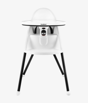 High Chair, White - Baby High Chair White #3610046