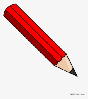 Red Pencil, Free Clip Art #3610348