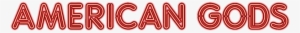 American Gods Tv Logo - American Gods Logo Png #3610590