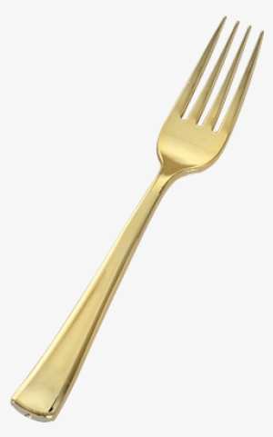Embellish Your Table Setting With Polished Gold Plastic - Gold Plastic Forks #3611034
