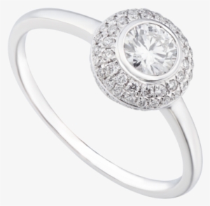 Simply Stunning Halo Diamond Ring - Pre-engagement Ring #3611218