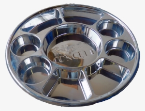9 Compartment Round Silver Color Plastic Plate- 50x4 - Circle #3611269 9 Compartment Round Silver Color Plastic Plate- 50x4 - Circle #3611269