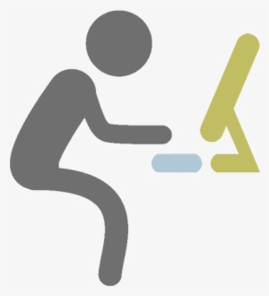 Ui Graphic Gray - Icone De Digitando No Computador #3611412