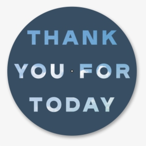 Thank You For Today Vinyl Slipmat - Thank You For Today #3611723