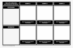 Text Evidence Entertaining Informative - Storyboard #3612285