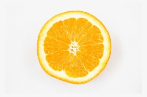 Half Orange Png Clipart - Portable Network Graphics #3612621