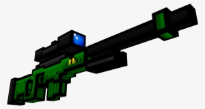Awp Snake - Sci Fi Gun Pixel Art #3612654