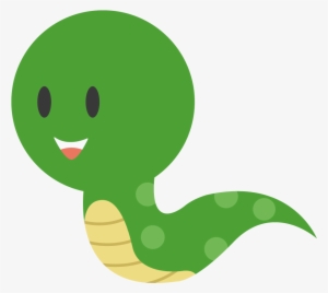 緑色のヘビ A Green Snake - Cartoon #3613152