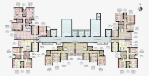 Floor Plan - Mahavir Universe Phoenix Bhandup #3613374