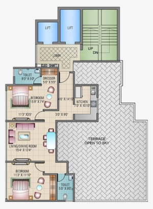 Images For Cluster Plan Of Damji Shamji Mahavir Orion - Apartment #3613483