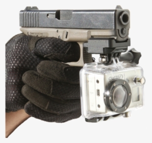Gopro Hd Hero Pistol Rail Gun Mount - Glock Gopro Mount #3613725