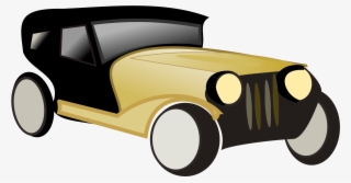 Classic Car Clipart 1940s Car - Vintage Car Cartoon Png #3613827