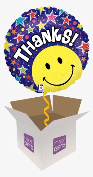 Smiley Face Thanks - Thanks Balloons #3614793