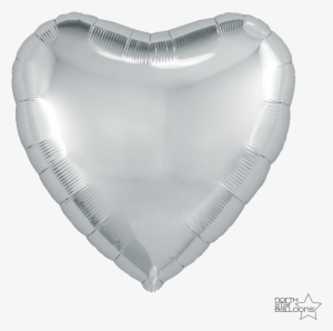 00749 Heart Silver 18in Web #3614889