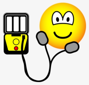 Heart Defibrillator Emoticon - Smiley Champagne #3615000