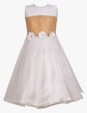 Kids White Frock - Dress #3615255