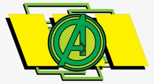Earth&mightiest Heroes Clipart - Avengers Logo Png Green #3615985