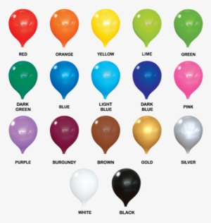 For Any Flat, Vertical Surface, The Single Balloon - Balloon Colors #3616504