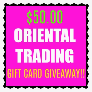$50 Oriental Trading Gift Card Giveaway - Indian Airforce Girlfriend Quotes #3616961