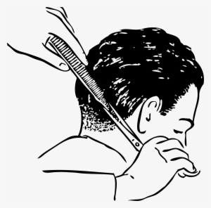 Big Image - Hair Cutting Clip Art #3618603